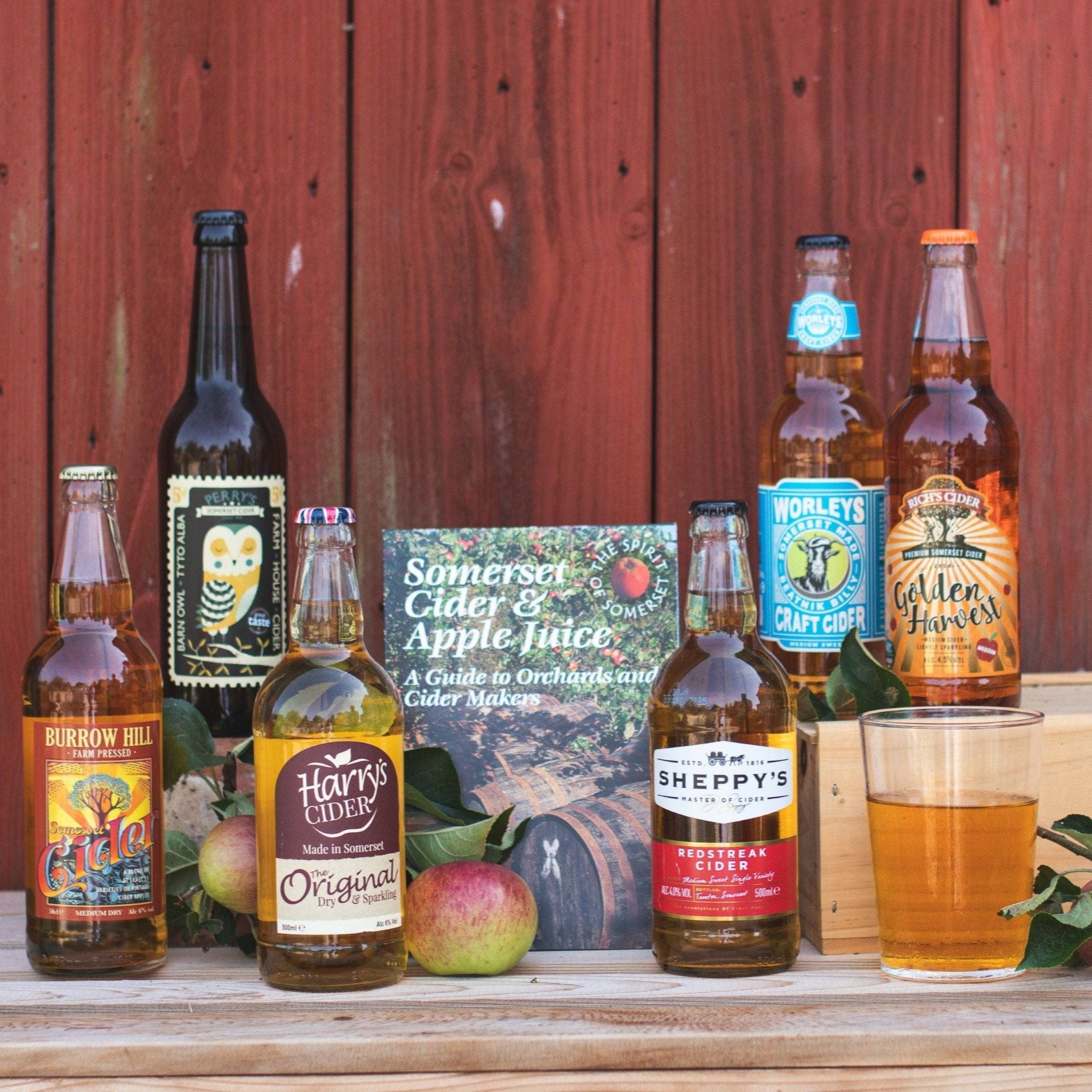 Somerset Favourites Cider Case with Free Cider Map